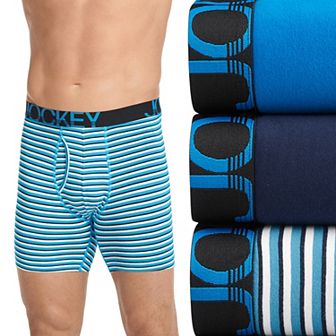 Men's Jockey® 3-Pack ActiveStretch™ 7" Long Leg Boxer Brief