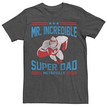Disney / Pixar's The Incredibles Mr. Incredible Men's Dad Tee