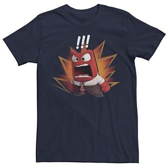 Disney / Pixar's Inside Out Anger Men's Symbols Tee