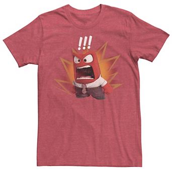 Disney / Pixar's Inside Out Anger Men's Symbols Tee