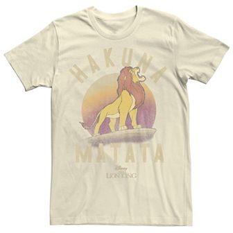 Disney's The Lion King Simba Men's Hakuna Matata Tee