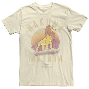 Disney's The Lion King Simba Men's Hakuna Matata Tee