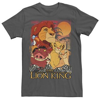 Disney's The Lion King Happy Group Shot Poster Men's Tee