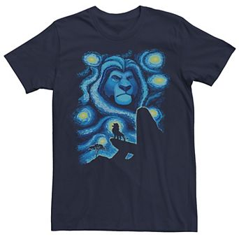 Disney's The Lion King Mufasa Starry Night Men's Tee