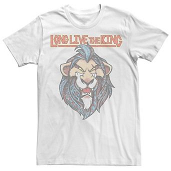 Disney's The Lion King Geometric Scar Long Live The King Men's Tee