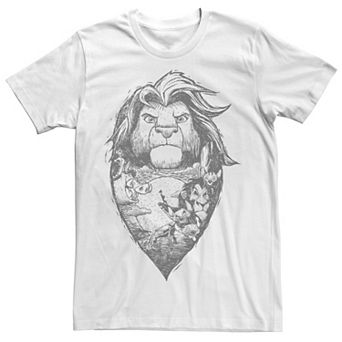 Disney's The Lion King Simba Mane Men's Tee