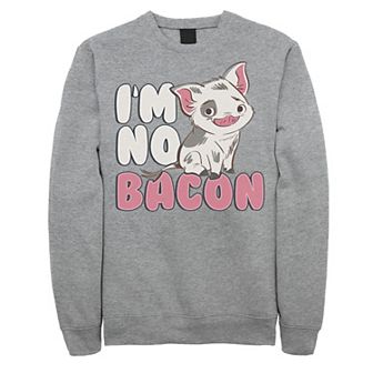 Disney's Moana Pua Cute I'm No Bacon Men's Sweatshirt
