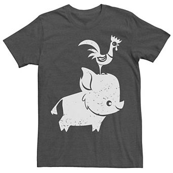 Disney's Moana Pua And Heihei Men's Tee