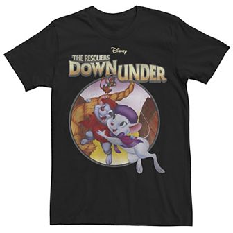 Men's Rescuers Down Under Poster Tee