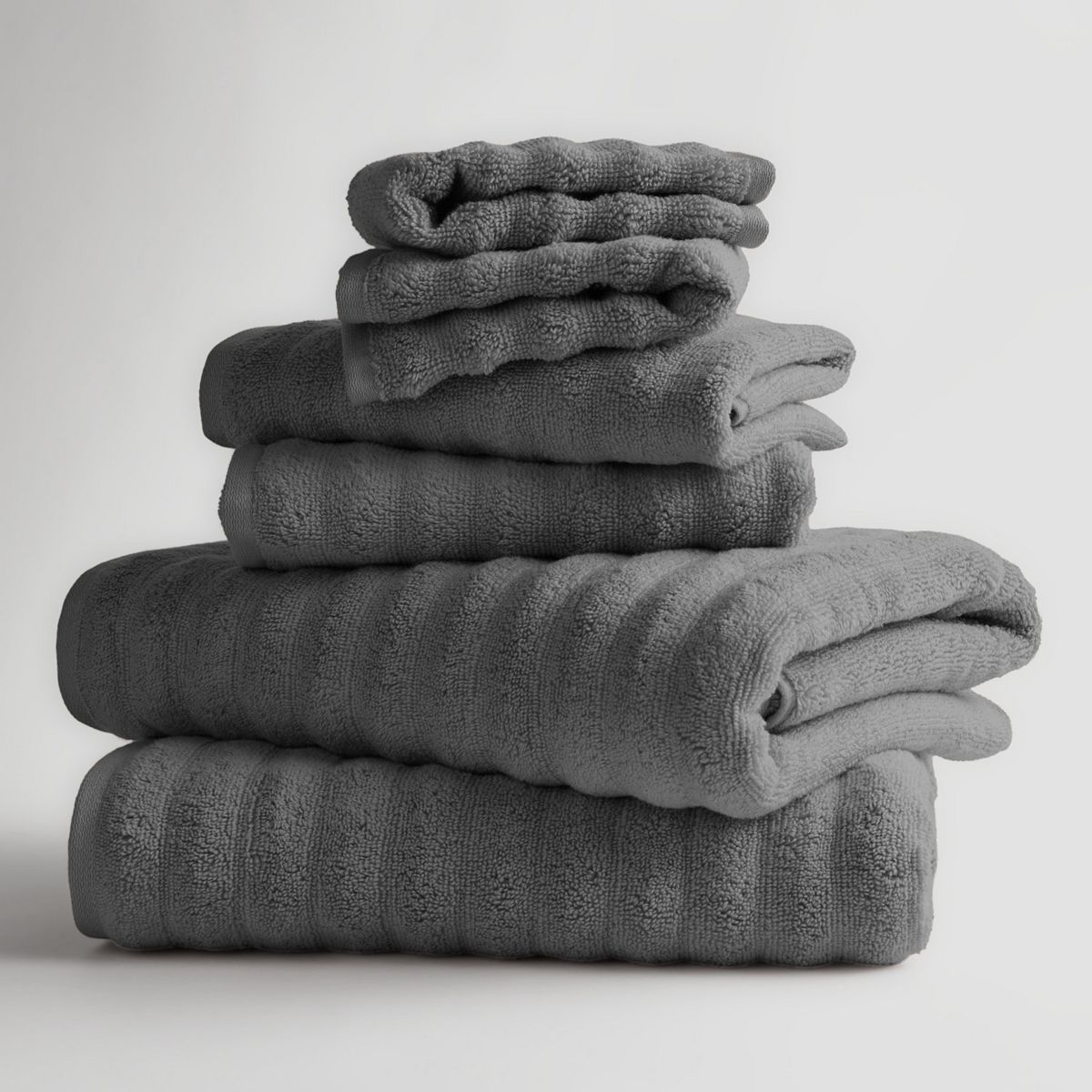 Sonoma Goods For Life® 6-piece Quick Dry Bath Towel Set - Charcoal