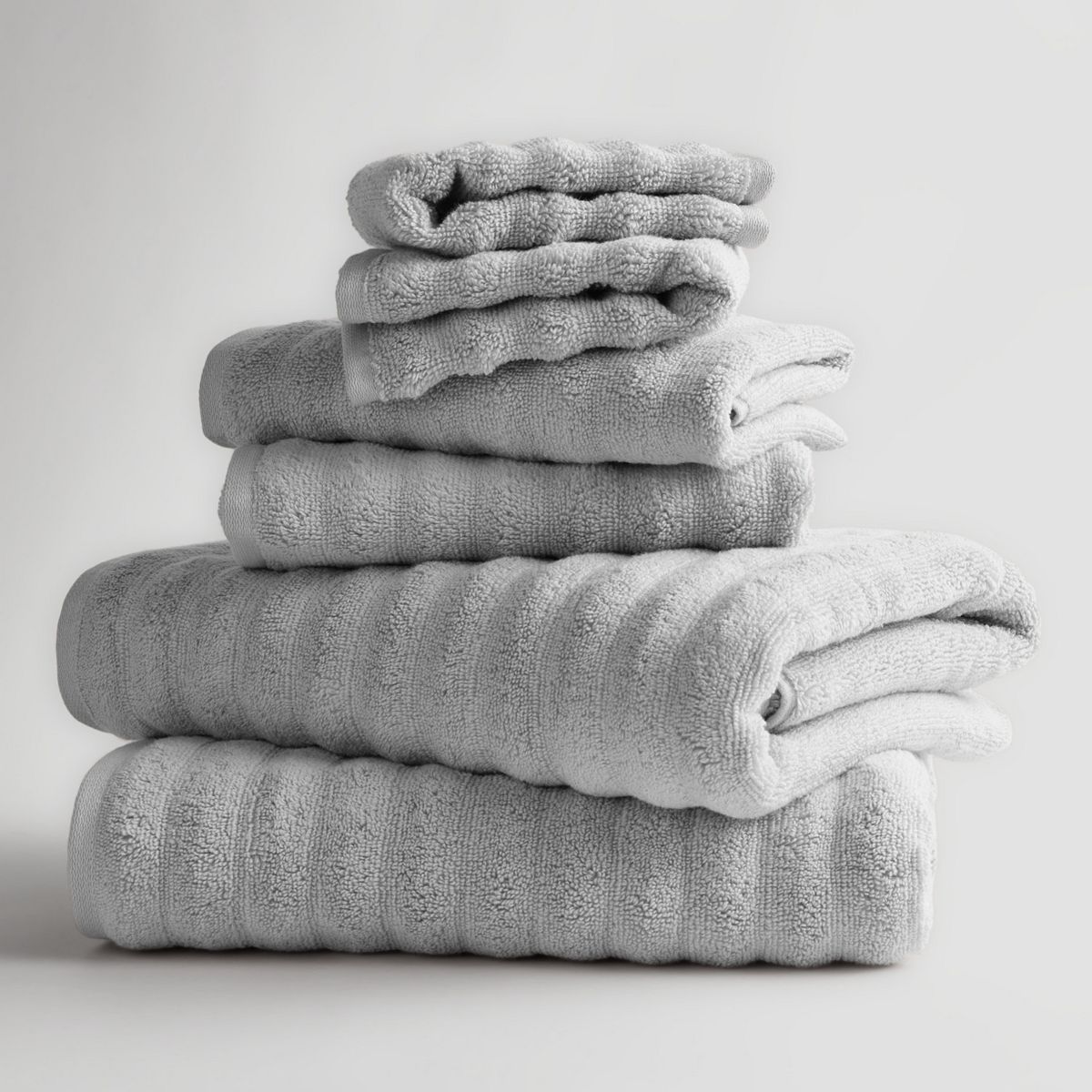 Sonoma Goods For Life® 6-piece Quick Dry Bath Towel Set - Cloud Gray