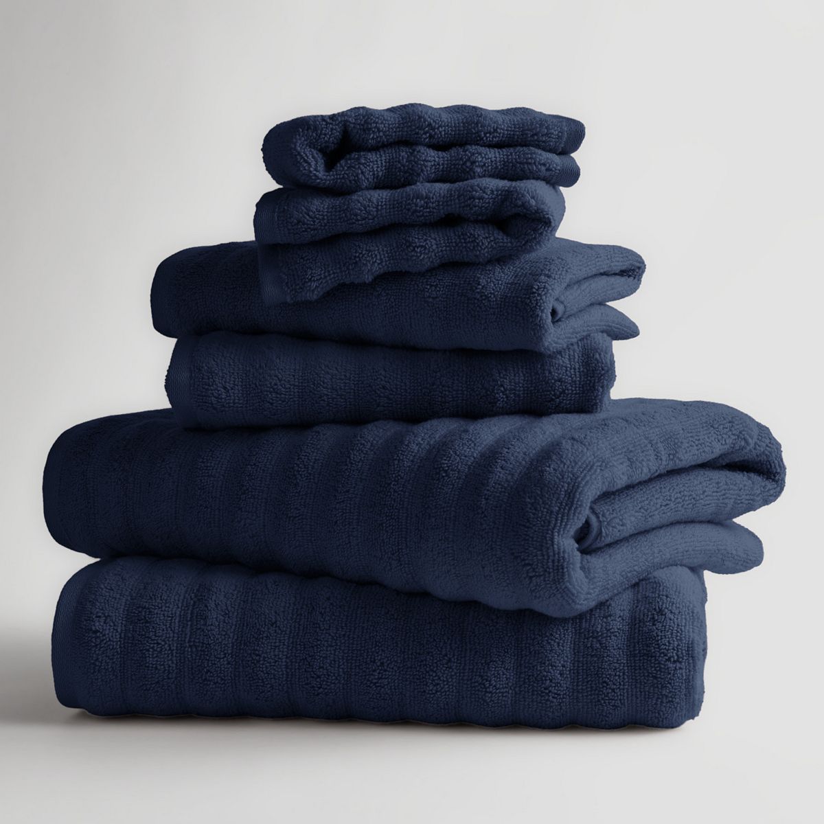 Sonoma Bath Towel Set - Navy