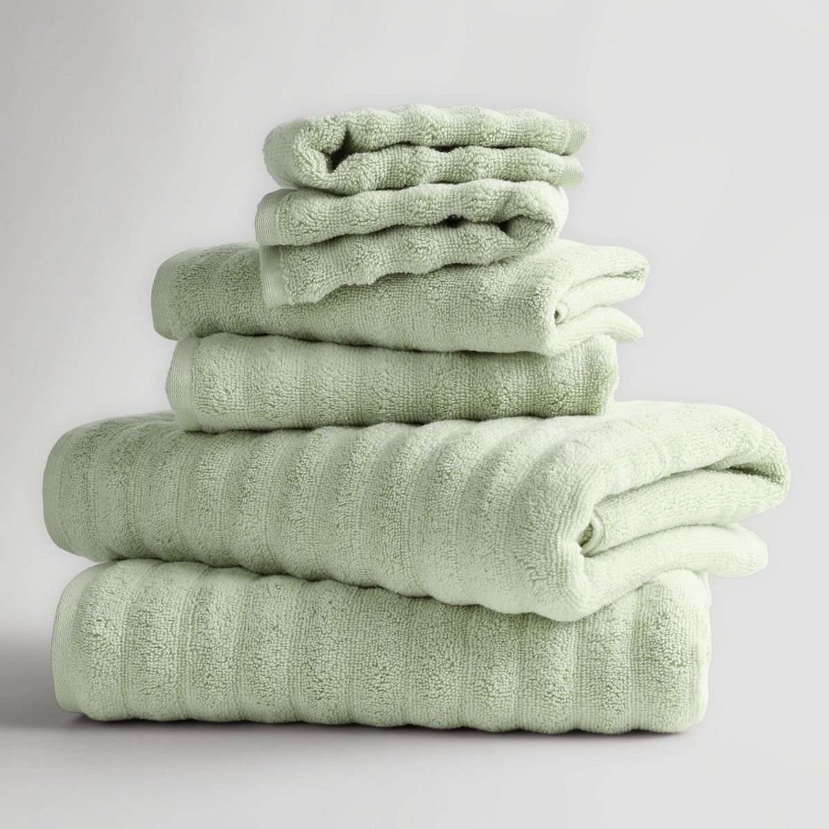 Sonoma Goods For Life® 6-piece Quick Dry Bath Towel Set - Tea Green