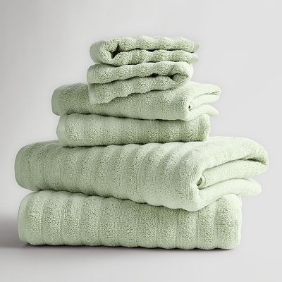 Sonoma Goods For Life® 6-piece Quick Dry Bath Towel Set - Tea Green