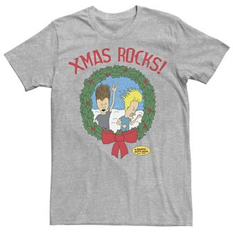 Men's Beavis and Butthead Christmas Costumes Graphic Tee
