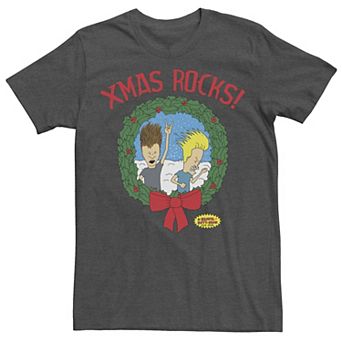 Men's Beavis and Butthead Christmas Costumes Graphic Tee