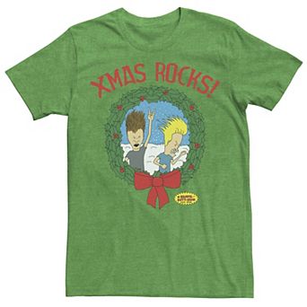 Men's Beavis and Butthead Christmas Costumes Graphic Tee