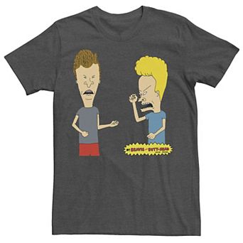 Men's Beavis and Butthead Air Guitar Portrait Tee