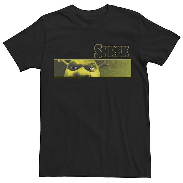 Men's Shrek Angry Ogre Eyes Graphic Tee