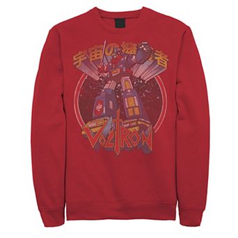 Men's Voltron: Retro Defender Kanji Space Graphic Fleece
