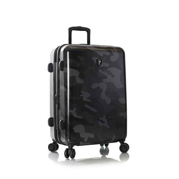 Heys Black Camo Hardside Spinner Luggage