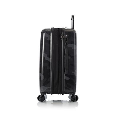 Heys Black Camo Hardside Spinner Luggage