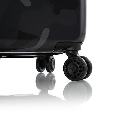 Heys Black Camo Hardside Spinner Luggage