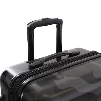 Heys Black Camo Hardside Spinner Luggage