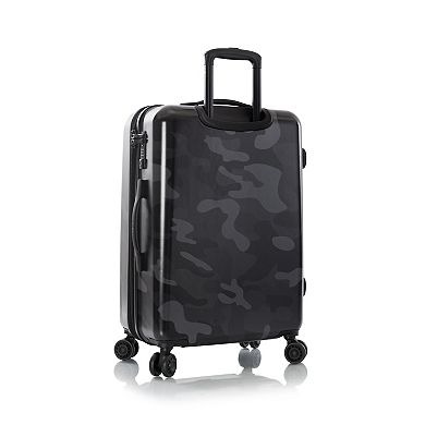 Heys Black Camo Hardside Spinner Luggage