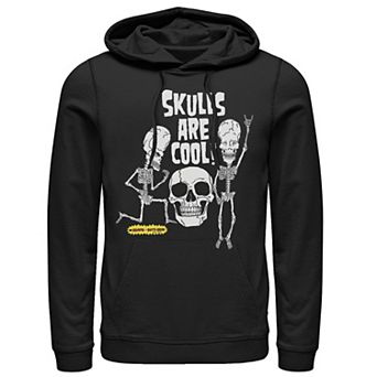 Men's Beavis And Butthead Skulls Are Cool Hoodie