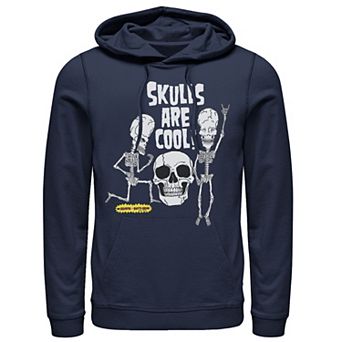 Men's Beavis And Butthead Skulls Are Cool Hoodie