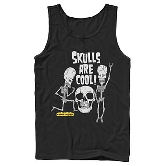 Men's Beavis and Butt-Head "Skulls Are Cool" Tank Top