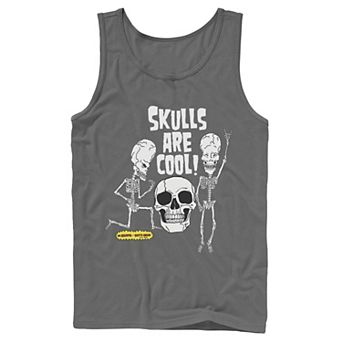 Men's Beavis and Butt-Head "Skulls Are Cool" Tank Top