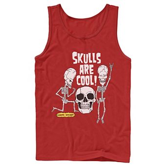 Men's Beavis and Butt-Head "Skulls Are Cool" Tank Top