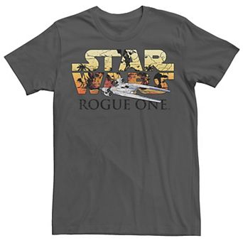 Men's Star Wars Rogue One Logo U-Wing Graphic Tee