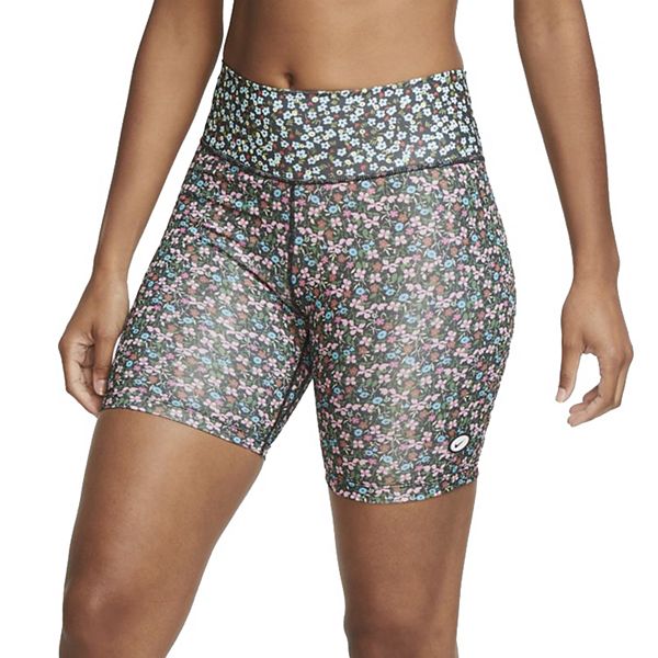 Nike floral 2025 bike shorts