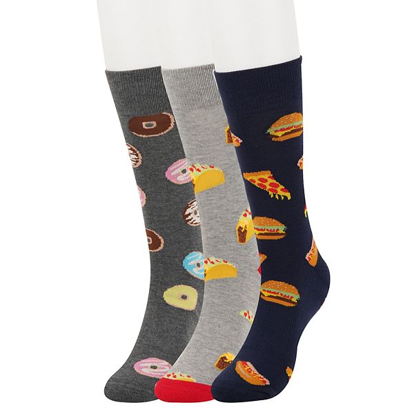 Men's Haggar® 3Pack Funky Pattern Socks