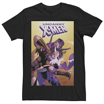 Men's Marvel Uncanny X-Men Mutant Liberation Front Comic Cover Tee