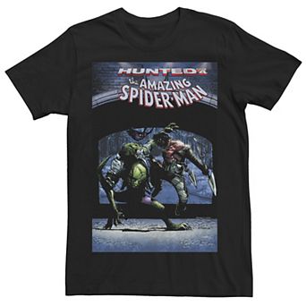 Men's Marvel Spider-Man Versus Kraven Comic Book Cover Tee