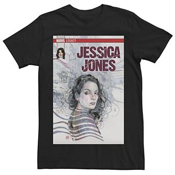 Men's Marvel Jessica Jones Defenders Comic Cover Tee