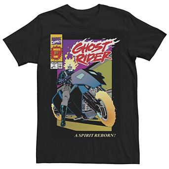 Men's Marvel Ghost Rider Number 1 Comic Cover Tee