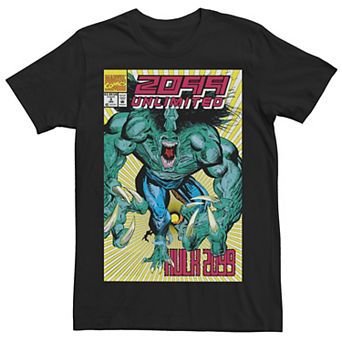 Men's Marvel Hulk 2099 Comic Cover Tee