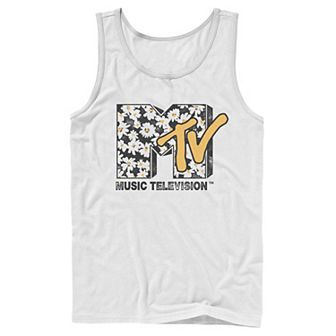 Men's MTV Daisy Distressed Logo Tank Top