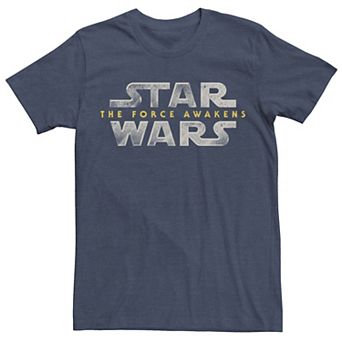Men's Star Wars The Force Awakens Title Logo Tee