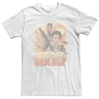 Men's Star Wars Rey Finn Chewbacca Desert Battle Tee