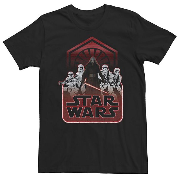 Men's Star Wars Kylo Ren & Troopers First Order Tee