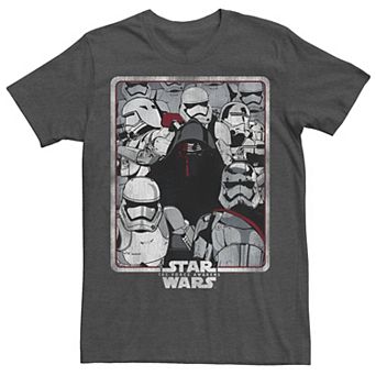 Men's Star Wars The Force Awakens Troopers & Kylo Ren Tee