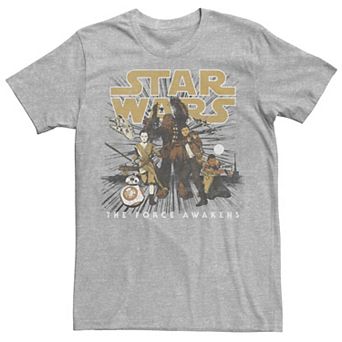 Men's Star Wars The Force Awakens Good Guys Portrait Tee