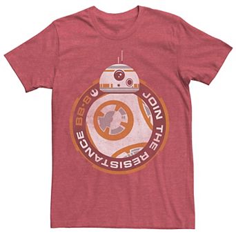 Men's Star Wars The Force Awakens BB-8 Join the Resistance Tee