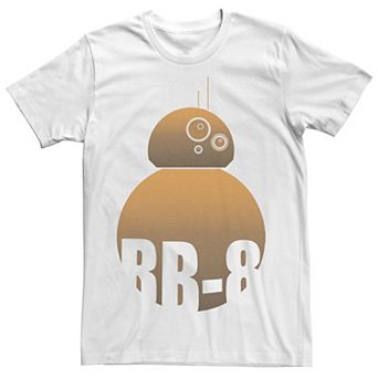 Men's Star Wars BB-8 Orange Fill Tee